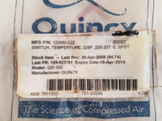 Quincy 122880-222 air compressor temperature switch
