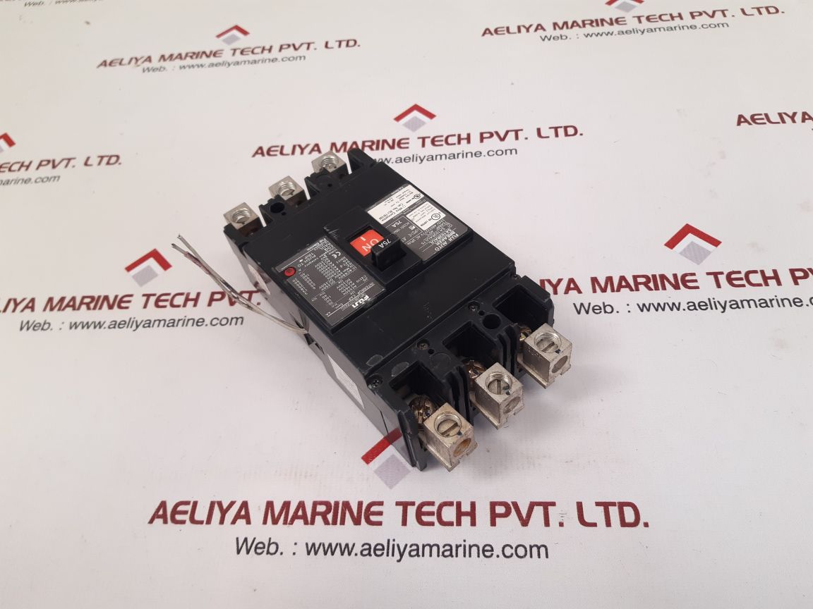 Fuji electric sa103raul circuit breaker sa103raul75