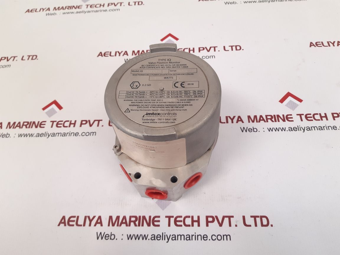 Imtex iq 17s6sr-100 valve position monitor new