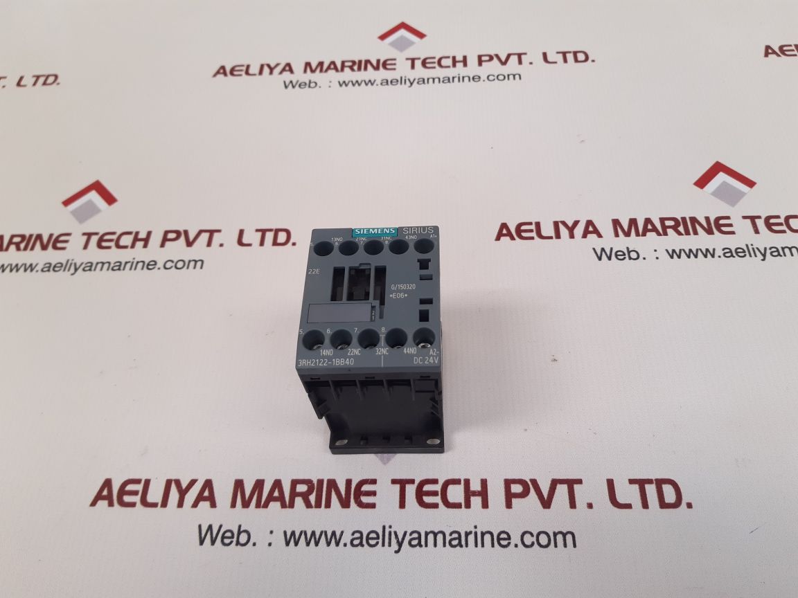 Siemens sirius 3rh2122-1bb40 contactor relay