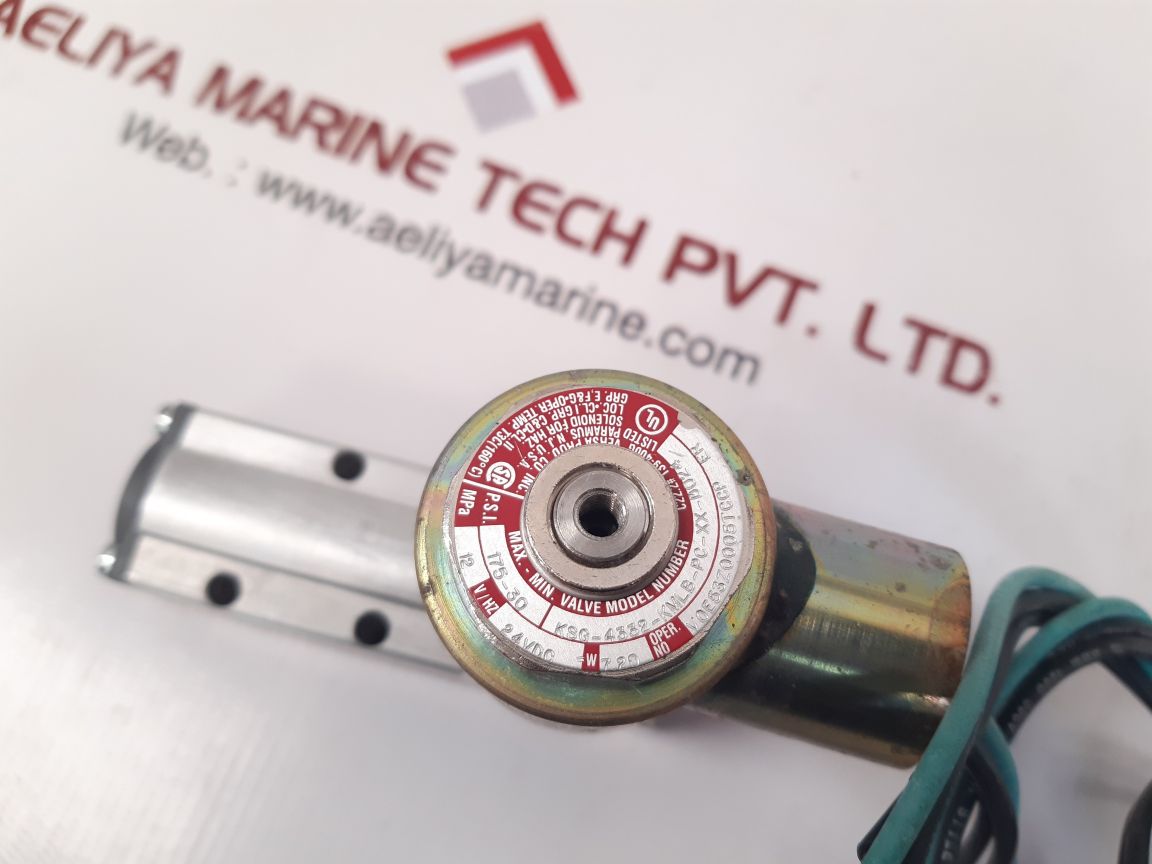 Versa ksg-4332-kmlb-pc-xx-d024 solenoid valve