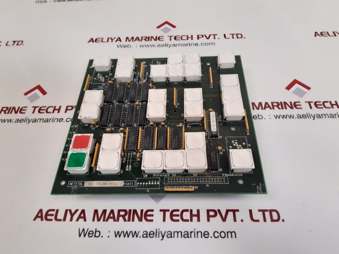 Netstal kol 110.240.9539 control panel card 