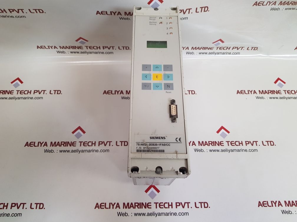 Siemens 7sj6021-2eb20-1fa0/cc overcurrent protection relay