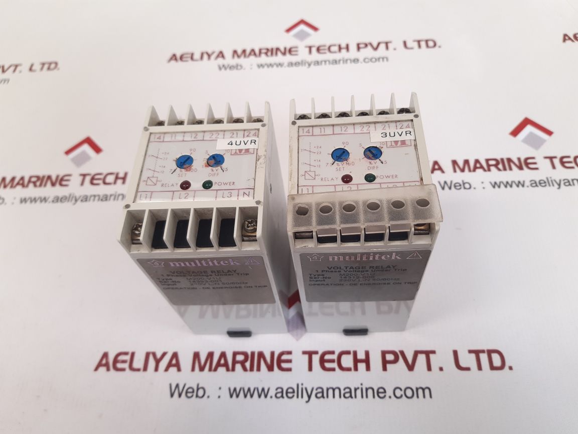 Multitek M200-v1U Voltage Relay 220V L-n 50/60Hz