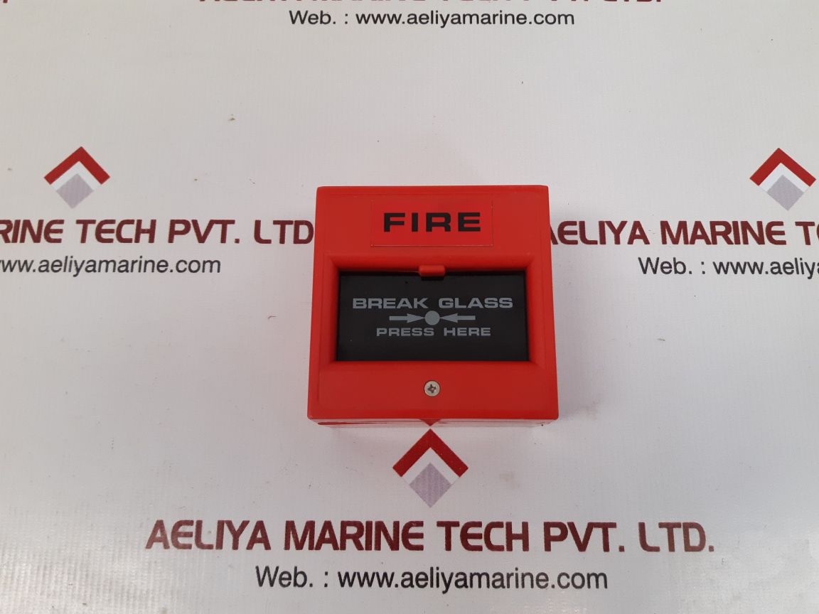 Fire break glass manual call point