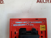 Fire break glass manual call point