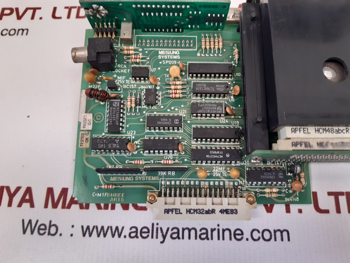 Messung systems sp009-4 pcb card 