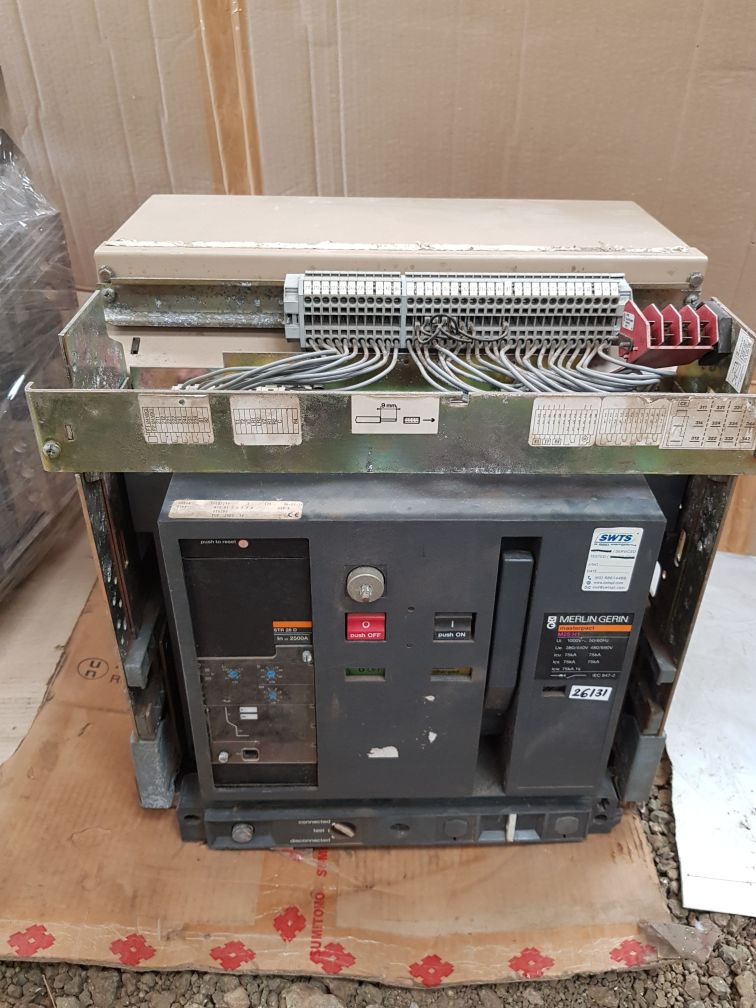 Merlin gerin m25 h1 circuit breaker str 28 d