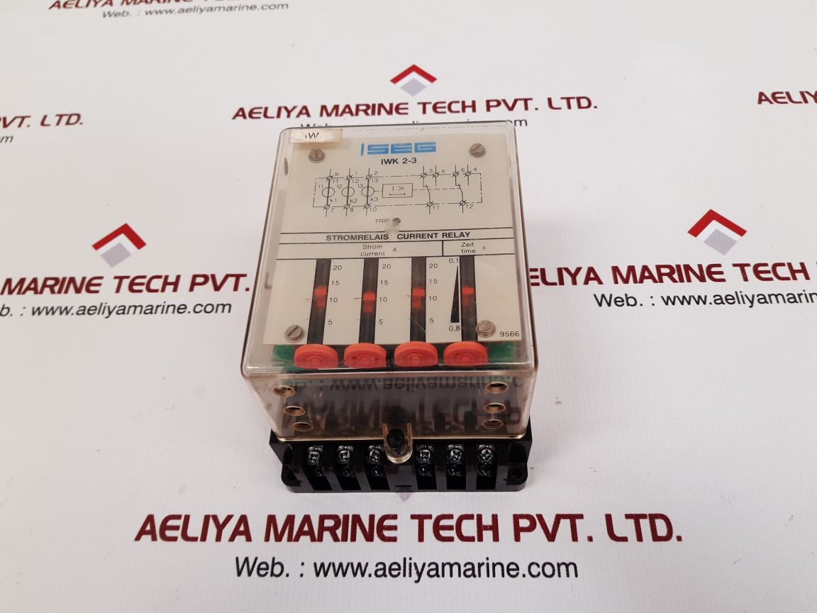SEG IWK2-3-5-0.8 Stromrelais Current Relay – Aeliya Marine