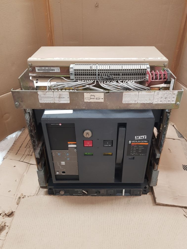 Merlin gerin m25 h1 circuit breaker Used 75ka