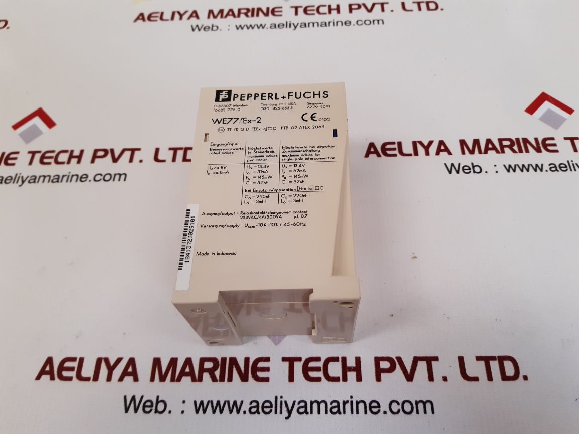 Pepperl+Fuchs We77/Ex-2 Switching Isolator 230Vac New