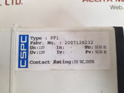 C&S/High-tech Range Ff1 Pt Fuse Failure Relay 50/60Hz (Used)