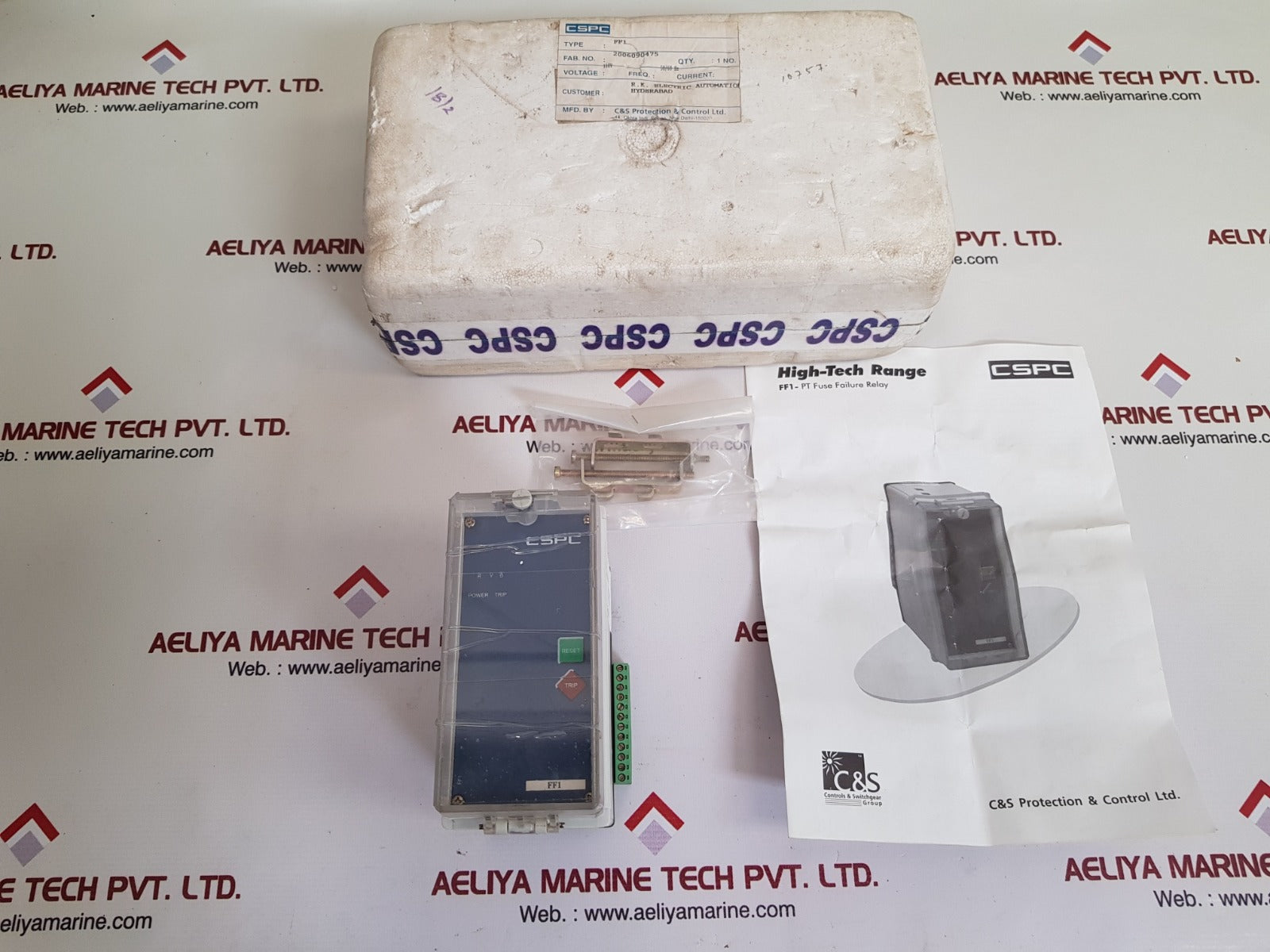 C&S/High-tech Range Ff1 Pt Fuse Failure Relay 50/60Hz