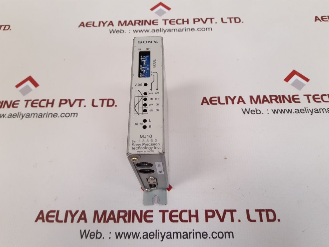 Sony mj10 high response speed interpolator unit position control