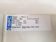 Cspc mra1-d trip circuit supervision relay 2007120230 new