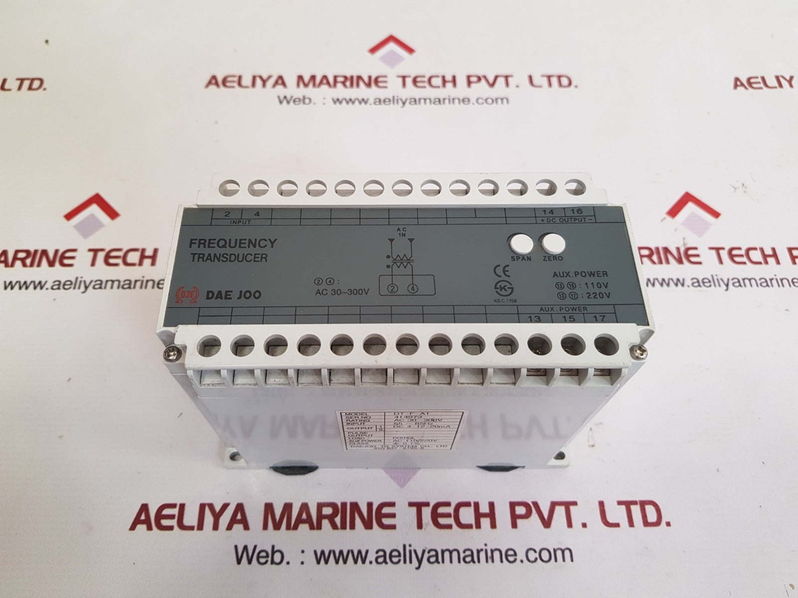 Dae joo dt-f-a1 frequency transducer new