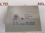 Eaw 136 35 12 901 012 049 Time Relay 220V~ 50/60Hz 1600 150 03
