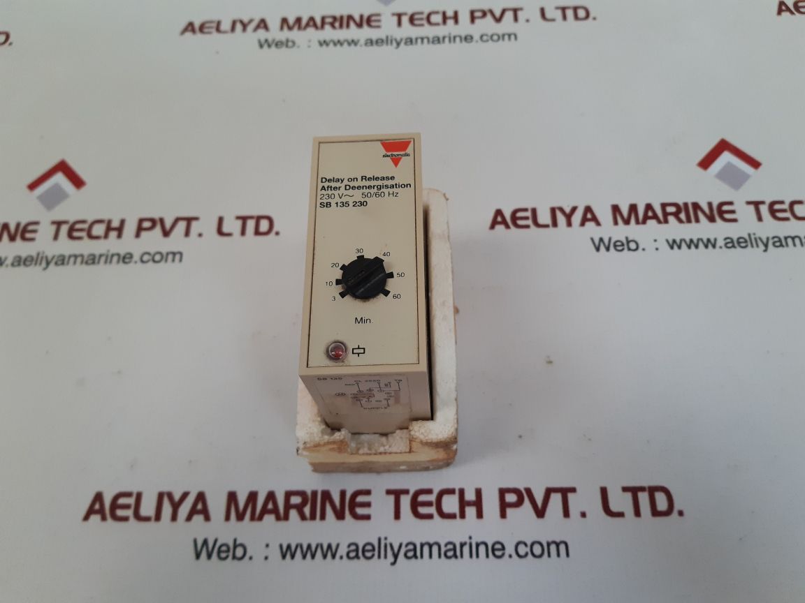 Electromatic Sb135 230 Delay On Release After Deenergisation Relay