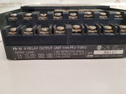 Idec pfj-t081u 8-relay output unit with pfj-dm dummy unit