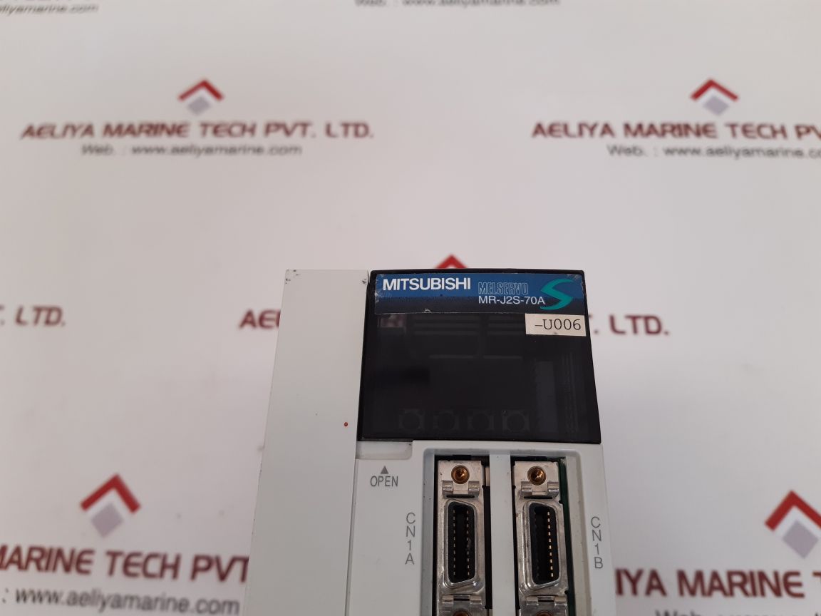 Mitsubishi melservo mr-j2s-70a-u006 ac servo driver