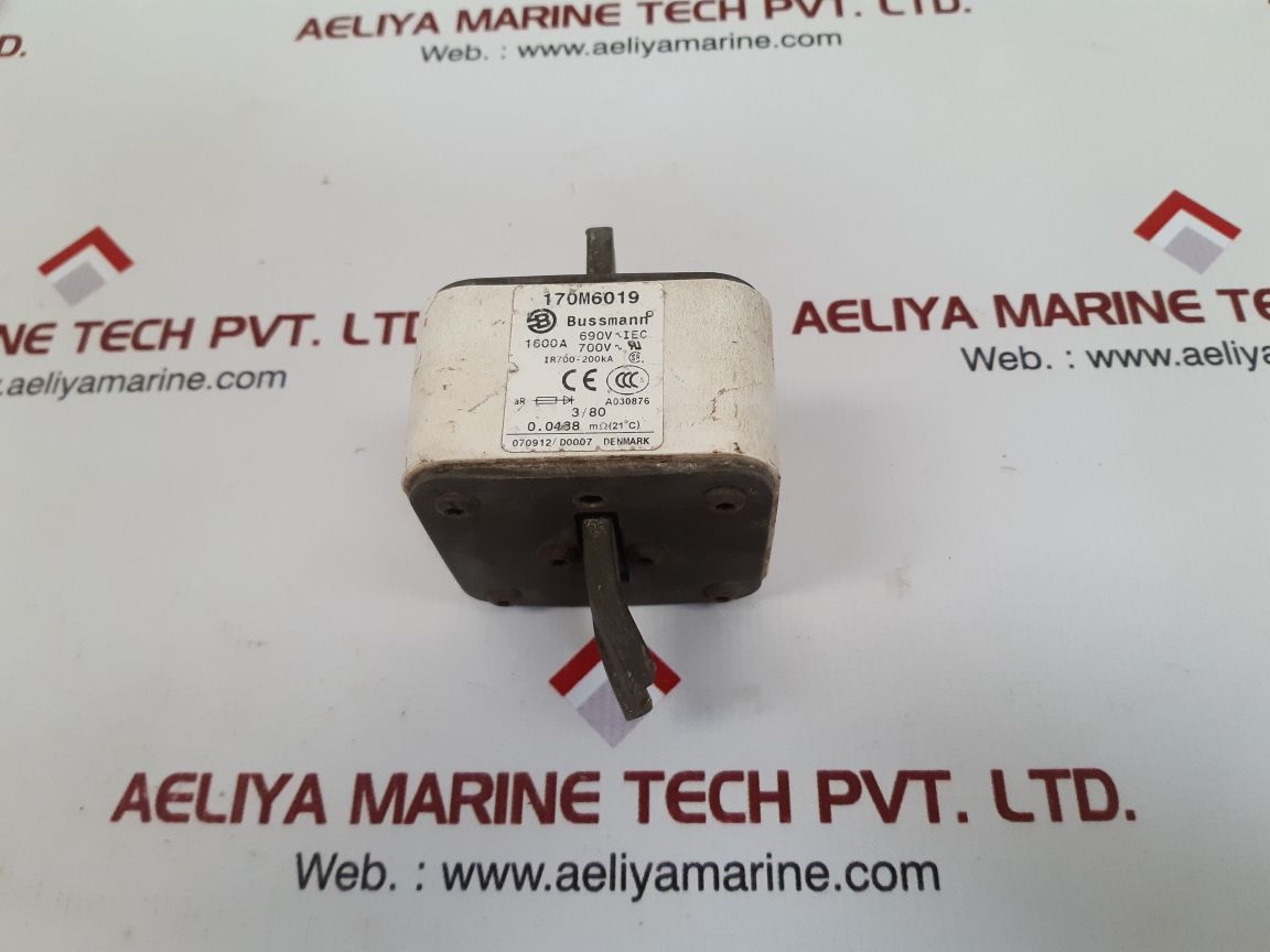 Bussmann 170m6019 high speed square body fuse
