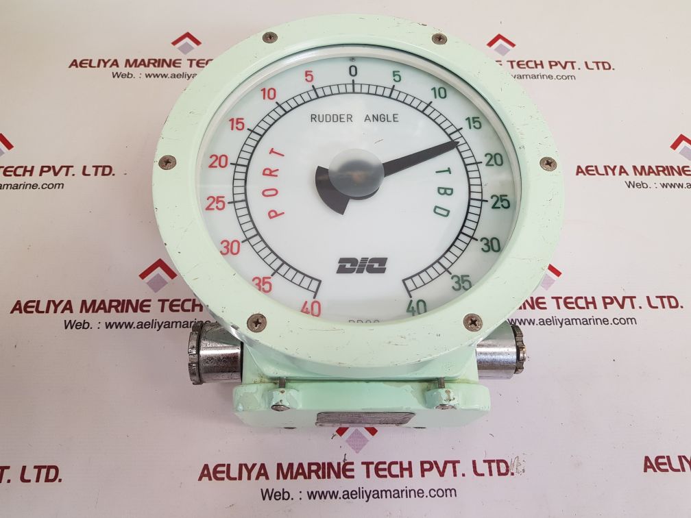 Daeyang dic-200r electric rudder angle indicator vintage – Aeliya Marine