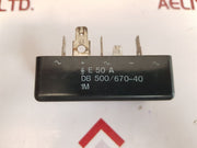 E50db 500/670-40 3-phase bridge rectifier