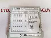 Measurement technology mtl4841 communications module -20c  ta  +60c new