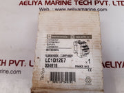 Schneider electric lc1d12e7 contactor