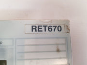 Abb ret670 1mrk000008-hb display