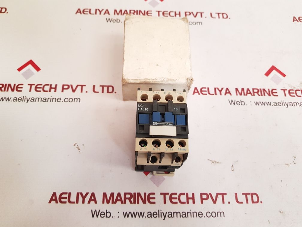 Telemecanique lc1d1810 starter contactor