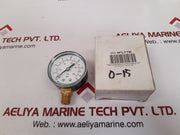 Grainger 4flt7b abs case bronze tube brass socket 0-15 psi 0-100 kpa