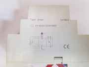 Dhc dhc19s-s twin timer ac/dc24-240v