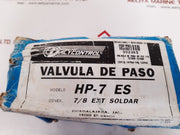 Valy Control Hp-7 Es Stop Drain Water Valve V98 21
