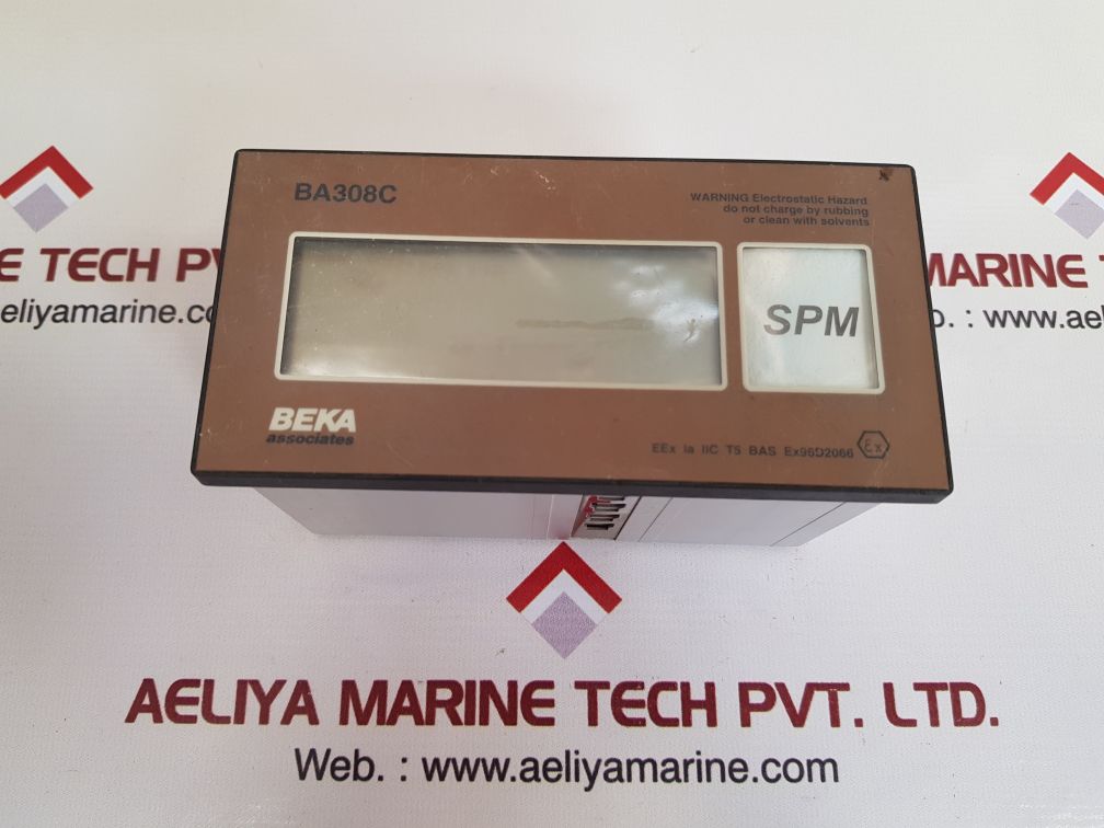 Beka Associates Ba308C 3 1/2 Digit Indicator Display. 000 To 200 4/20Ma