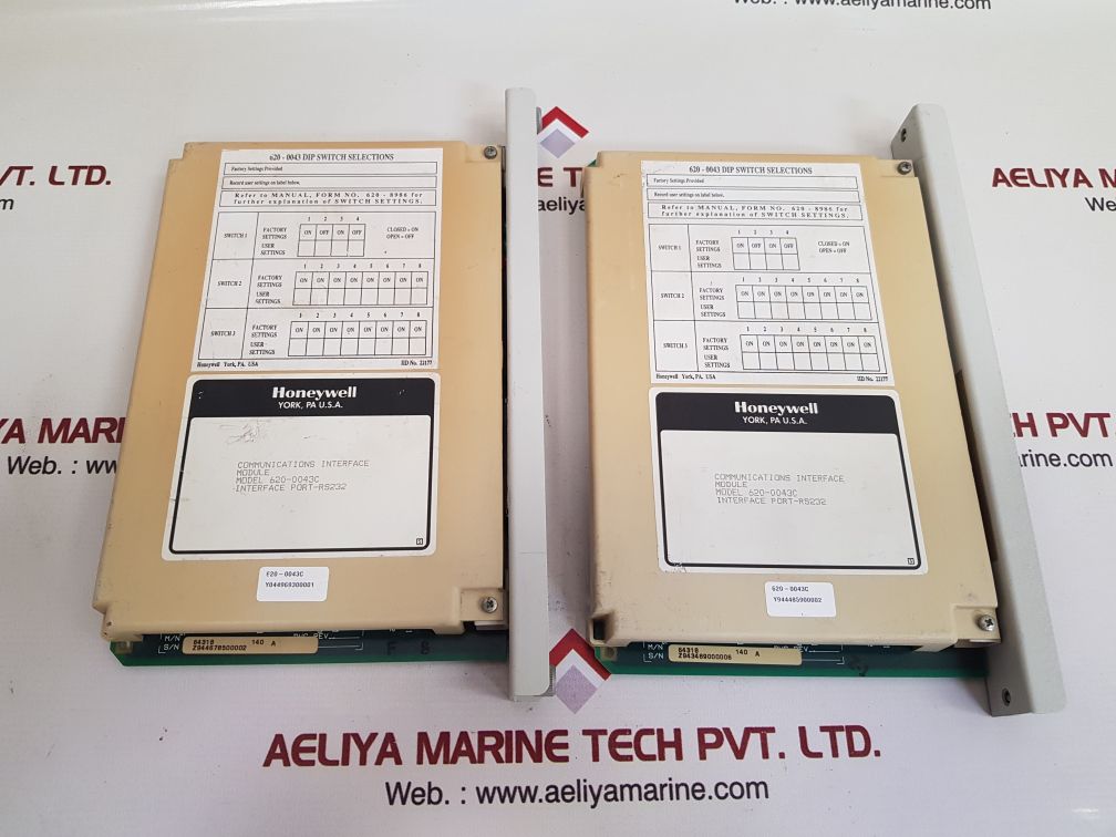 Honeywell Vr 1.2 Cim 620-0043C Communications Interface Module Rev. A