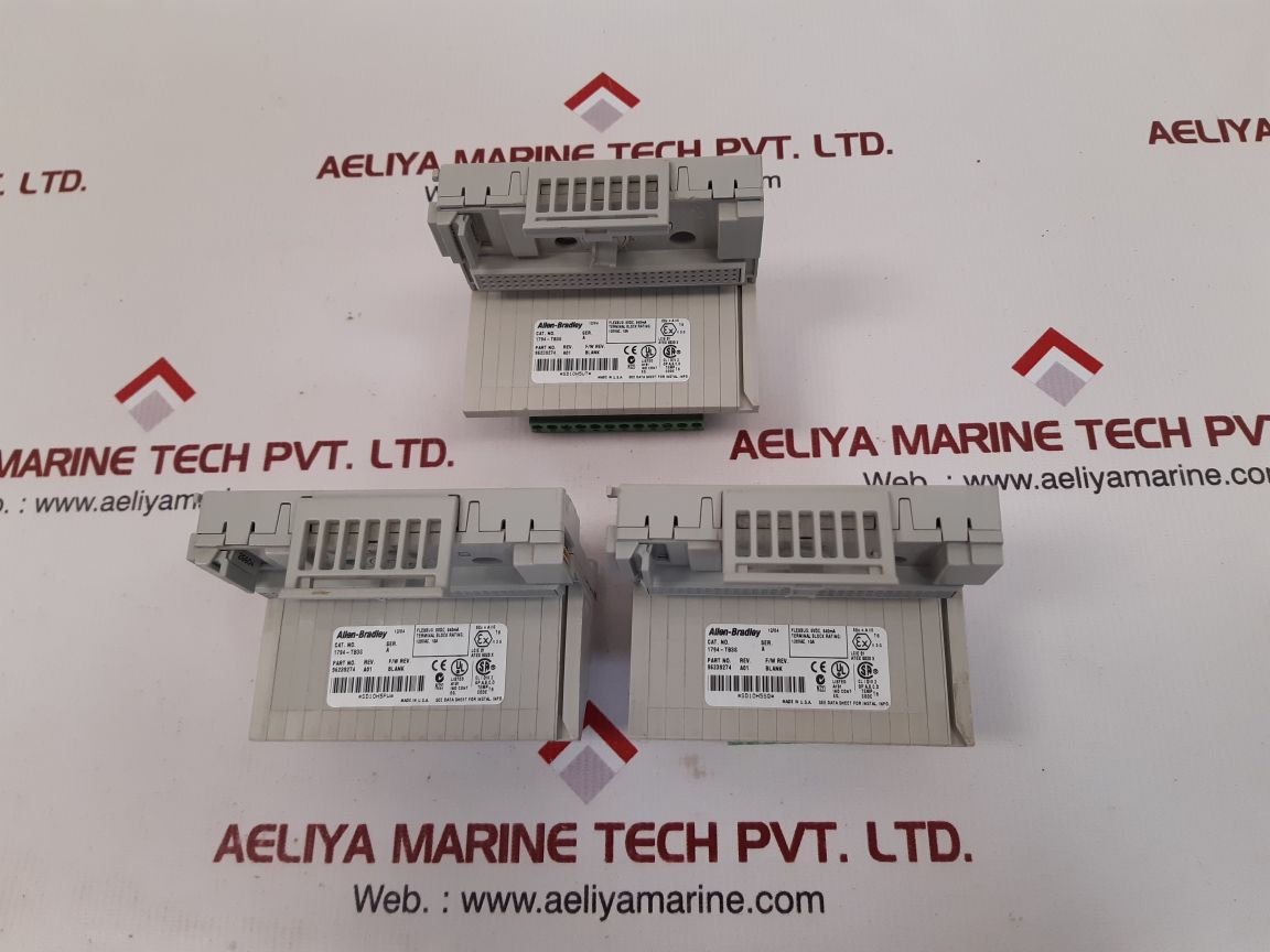 Allen-bradley 1794-tb3S Series. A 96239274 Terminal Base Unit Rev. A01