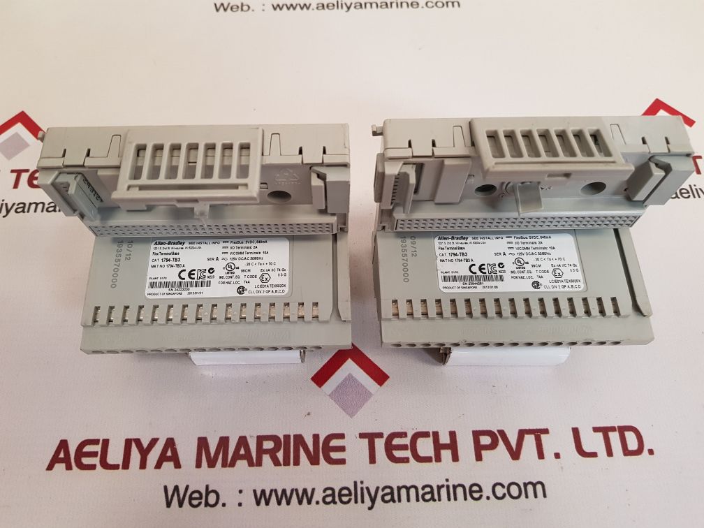 Allen-bradley 1794-tb3S Series A Terminal Block 96239275 Rev. B02