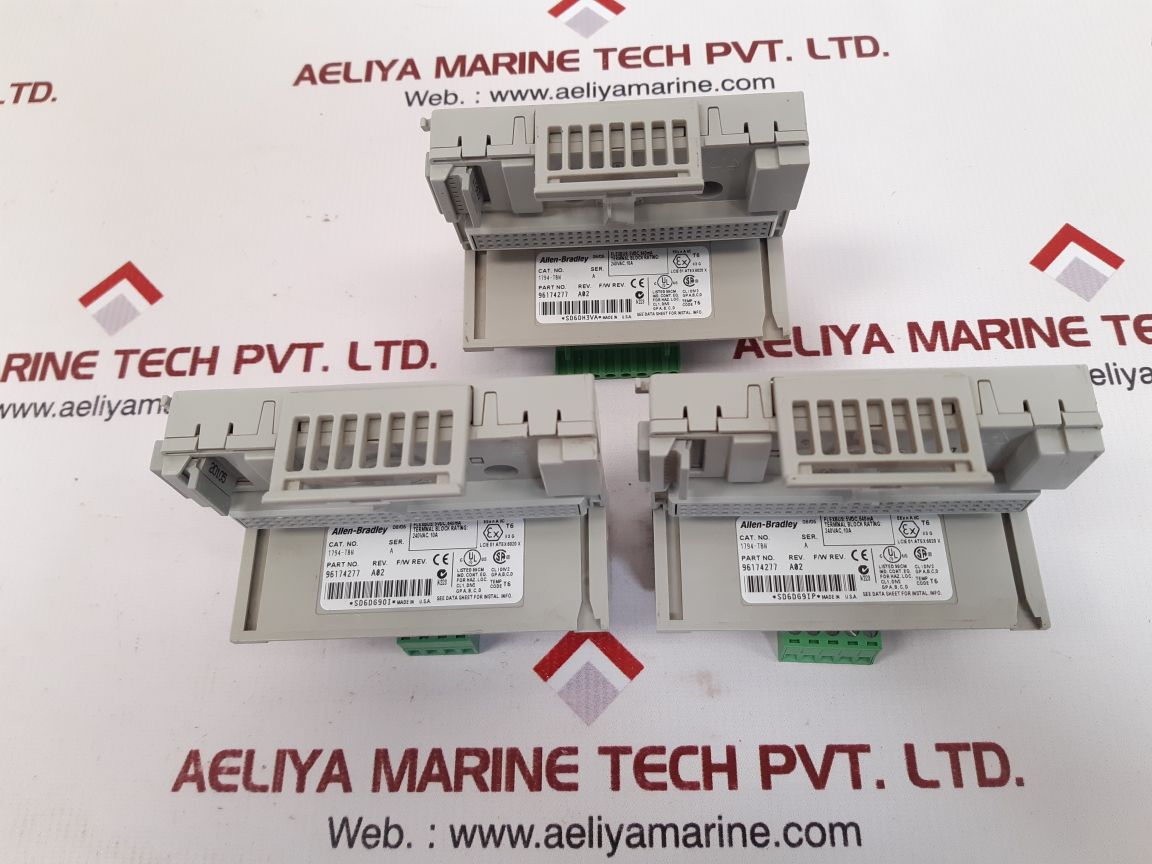 Allen-bradley 1794-tbn Series A 96174277 Flex Fuse Terminal Base Rev. A02