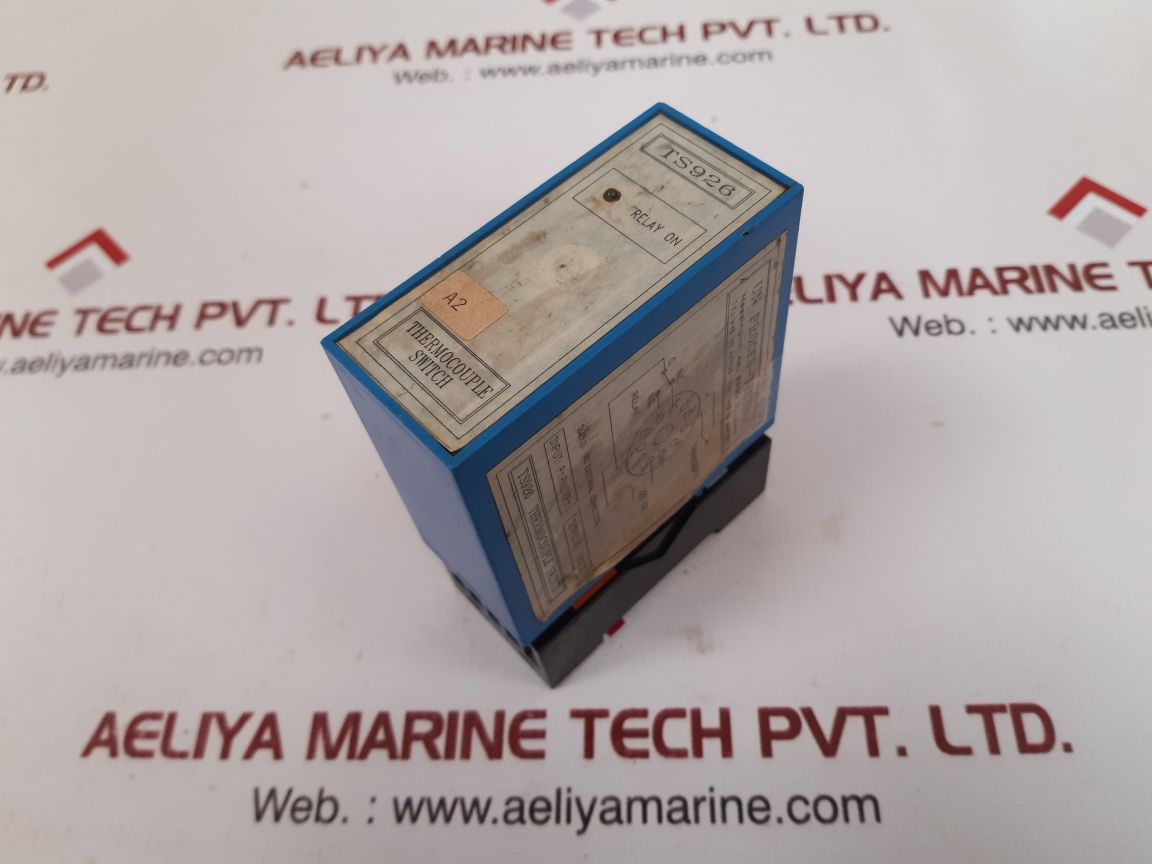 Un Proces-technic Ts926 Thermocouple Switch With Base 220 Vac