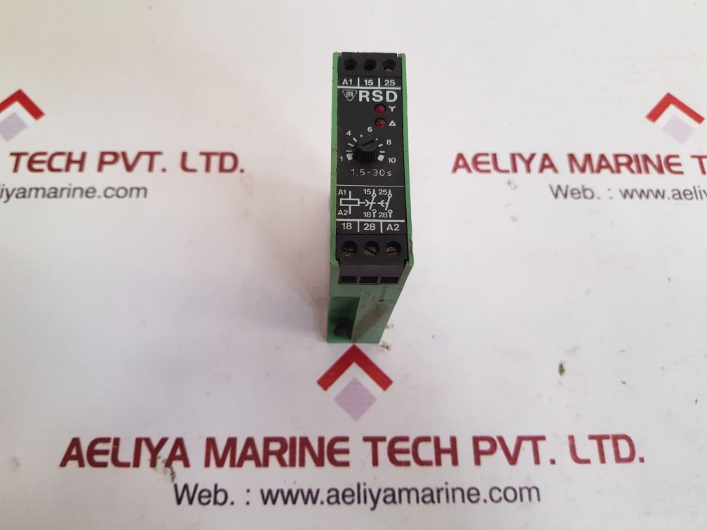 Triangular Relay BTR RSD Triangular Relay 1,5-30s 250V-6A – Aeliya Marine