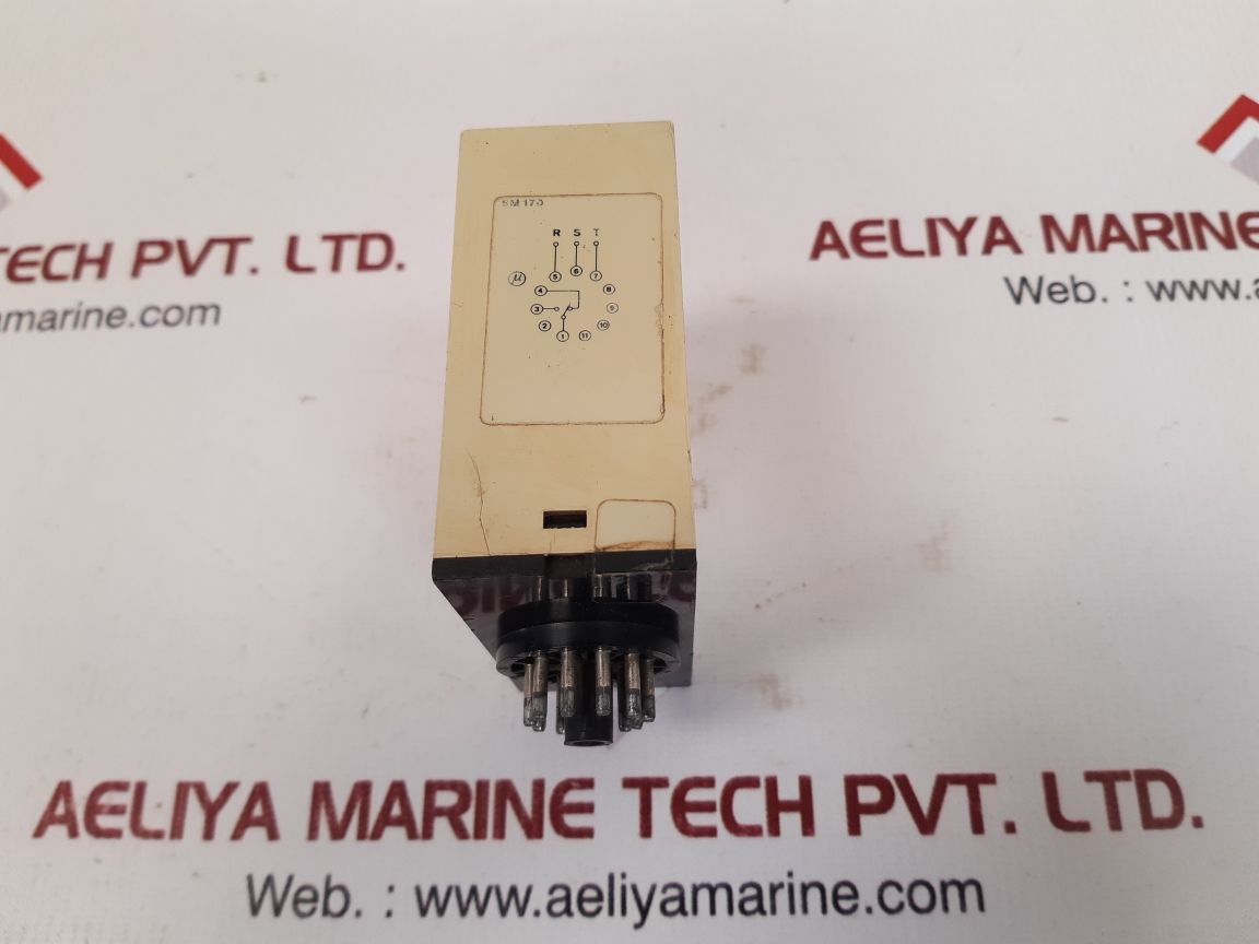 Electromatic S-system Sm 170 380 3-phase Sequence Voltage Relay