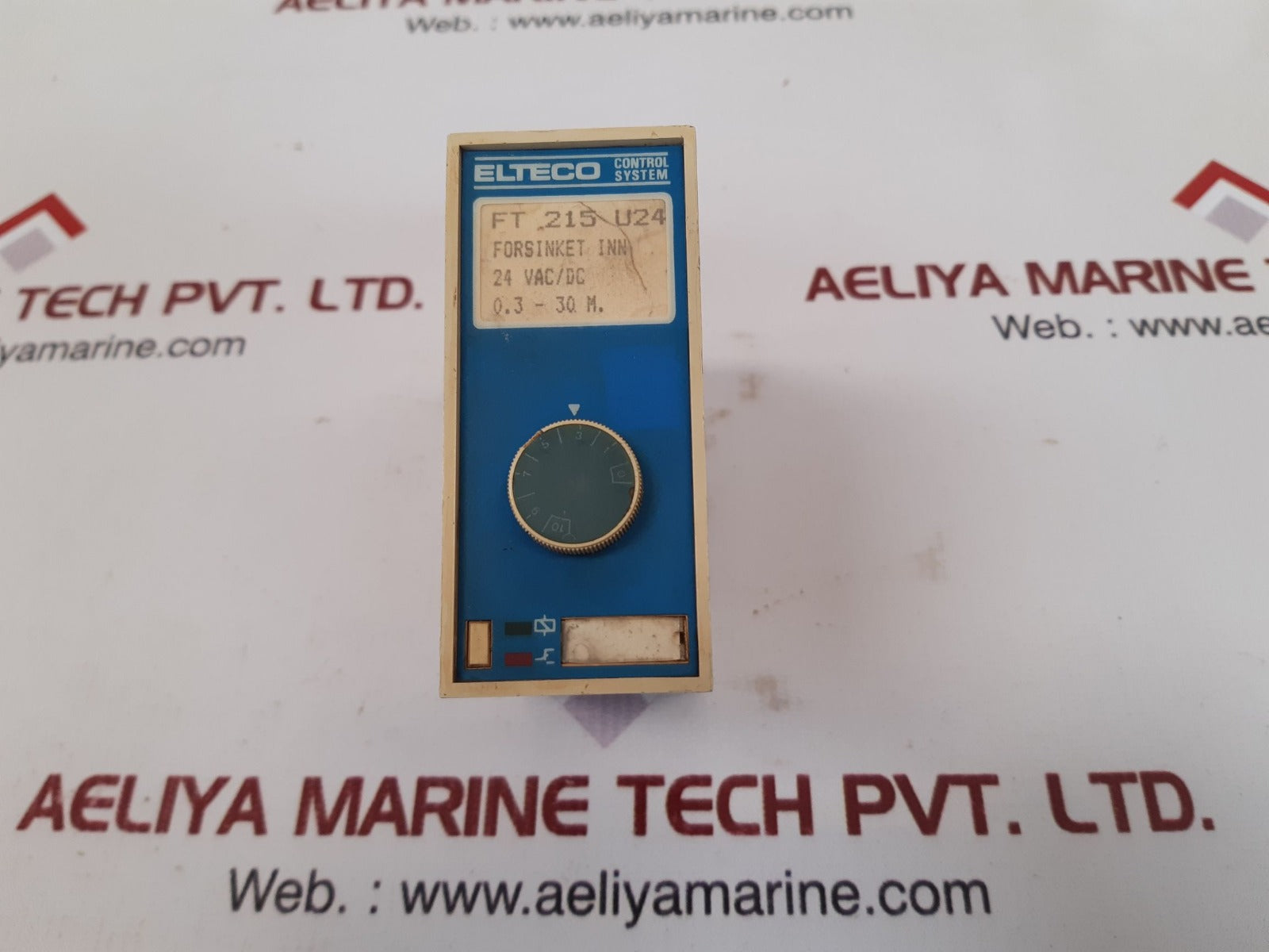 Elteco Control System Ft 215 U24 Forsinket Inn Timer 24 Vac/Dc