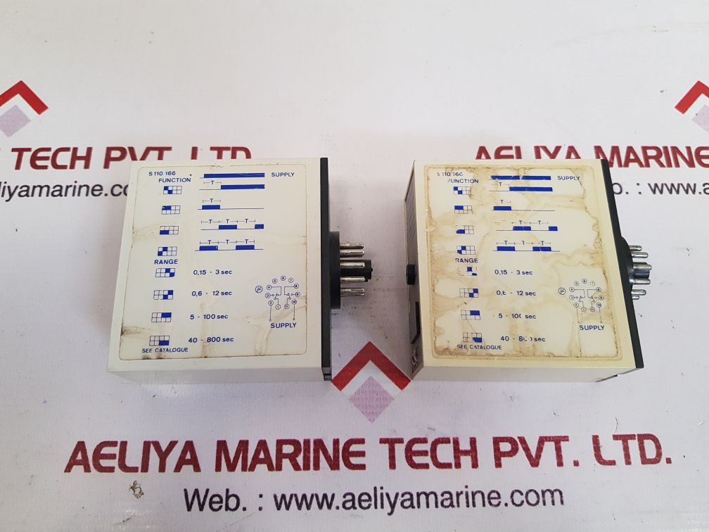 Electromatic S-system S 110166 724 Combi Timer Time Relay 20-28 Vdc