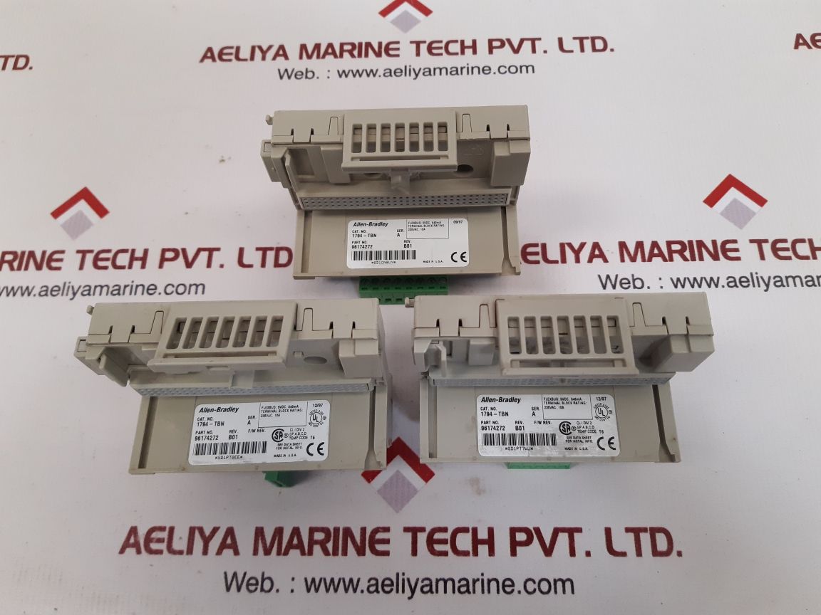 Allen-bradley 1794-tbn Series A Flexbus Terminal Block Base 96174272 Rev. B01