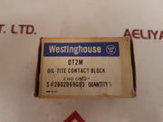 Westinghouse Ot2M Oil-tite Contact Block 2 N.O.