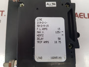 Airpax 1604R14A Circuit Breaker 6081-0300 C-13-b 125V
