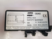 Crouse Hinds Ceag Spec 504 Safety Barrier Sb 4 9140M1250