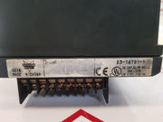 Koyo Direct Logic 305 D3-05B-1, D3-16Td1-1, D3-08Tr, D3-08Ta-2 I/O Module Rack