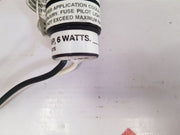 Adalet 5237-4 Yellow Pilot Light Switch